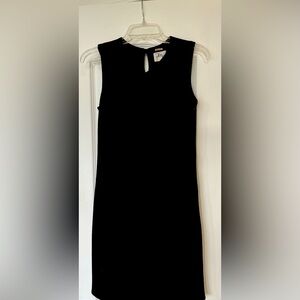 Milly of New York Original Elegant Black Sleeveless Dress